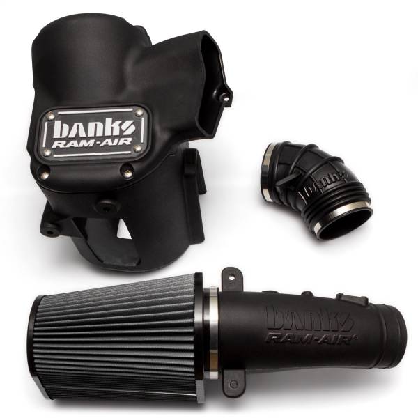 Banks Power - Banks Power Banks Ram-Air® Intake System  Incl. Big-Ass Oiled Filter/Housing/Intake Pieces/Clamps/Hardware/Ducting  - 41849-D