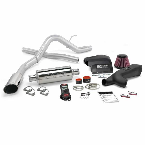 Banks Power - Banks Power Stinger System  S/S-Chrome Tip-11-14 Ford F-150  3.5L EcBst-RCSB/CCSB/CCLB - 48494