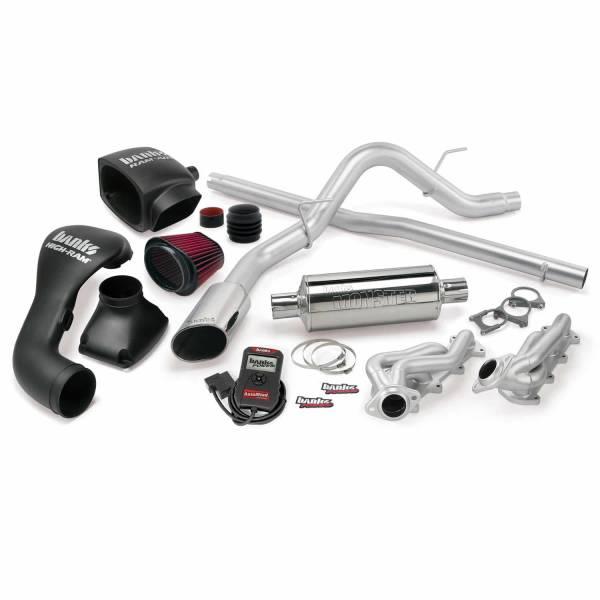 Banks Power - Banks Power PowerPack System  Single Exh  S/S-Chrome Tip-2004-08 Ford 5.4L  F-150  SCMB - 48531