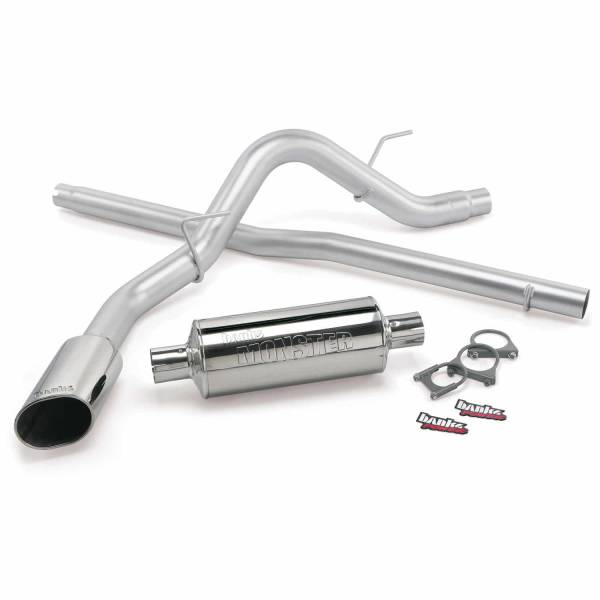 Banks Power - Banks Power Monster Exhaust System  S/S-Chrome Tip-04-08 Ford F-150/Lincoln  ECSB - 48740