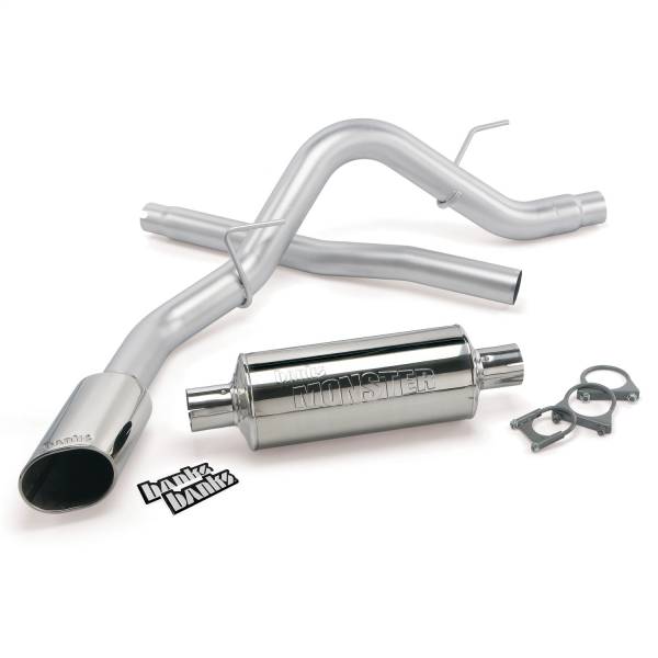 Banks Power - Banks Power Monster Exhaust System  Chrome-S/S Tip-09-10 Frd F-150 5.4L  CCSB-CCLB - 48747