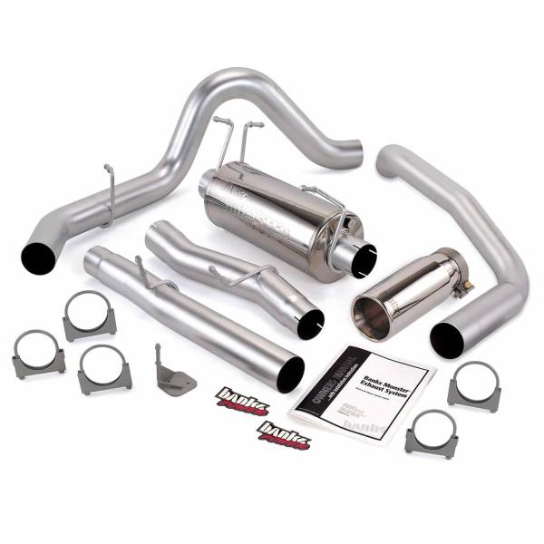 Banks Power - Banks Power Monster Exhaust System  S/S-Chrome Tip-2003-07 Ford 6.0L  SCLB - 48783