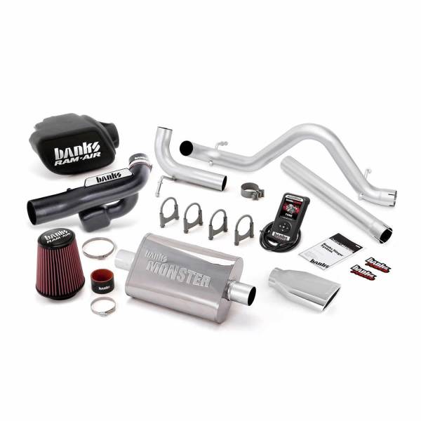 Banks Power - Banks Power Stinger System (w/AutoMind)  S/S-Chrome Tip-2012-14 Jeep 3.6L Wrangler  All-4Dr - 51349