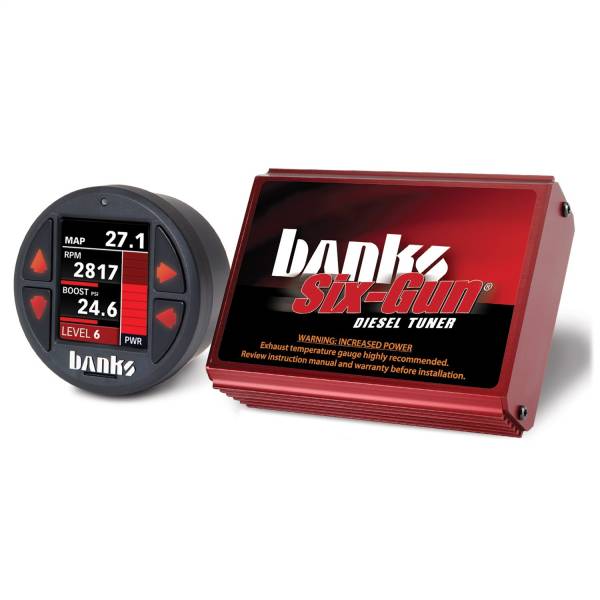 Banks Power - Banks Power Six-Gun Diesel Tuner w/Banks iDash-1.8-2001-04 Chevy 6.6L  LB7 - 61410