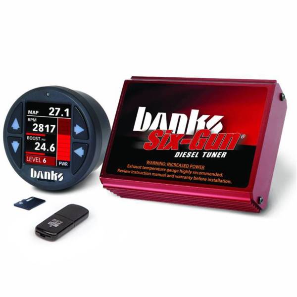 Banks Power - Banks Power Six-Gun Diesel Tuner w/Banks iDash-1.8 DataMonster-2004-05 Chevy 6.6L  LLY - 61442