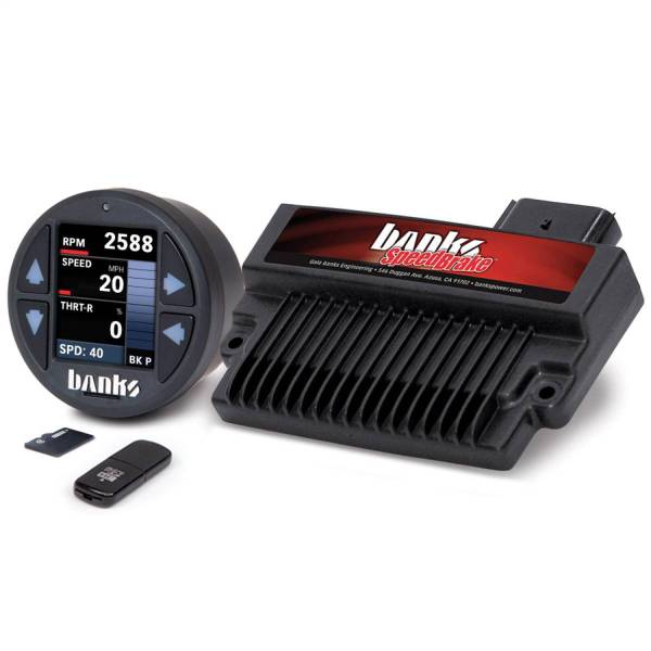 Banks Power - Banks Power Banks Speedbrake  w/Banks iDash-1.8 DataMonster-2004-05 Chevy 6.6L  LLY - 61461