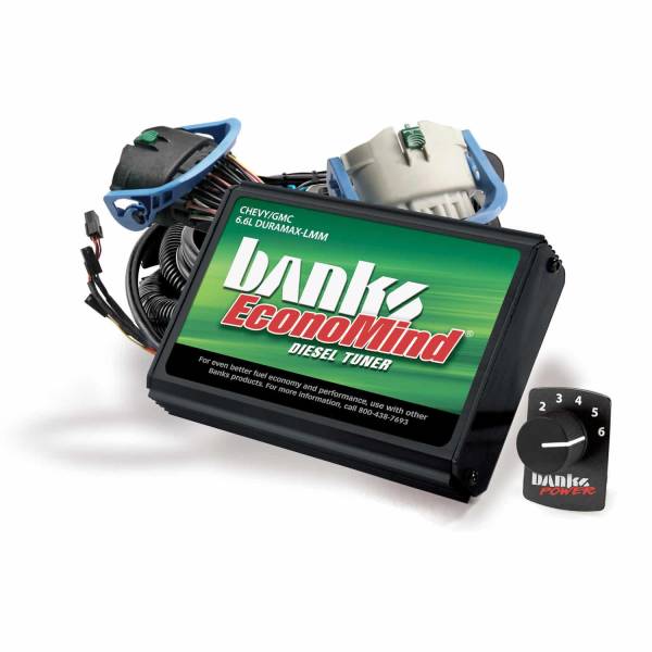 Banks Power - Banks Power Economind Diesel Tuner w/Switch-2007-10 Chevy 6.6L  LMM - 63885