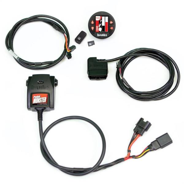 Banks Power - Banks Power PedalMonster® Kit  w/Banks iDash 1.8 DataMonster  Molex MX64  6 Way  - 64313