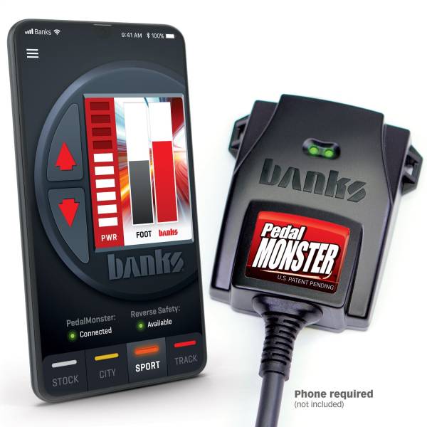 Banks Power - Banks Power PedalMonster® Kit  For Use w/Phone  Aptiv GT 150  6 Way  Stand Alone  - 64320-C