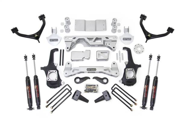 ReadyLift - ReadyLift Big Lift Kit w/Shocks 7-8 in. Lift w/SST3000 Shocks Tube A Arms/Keys - 44-3070