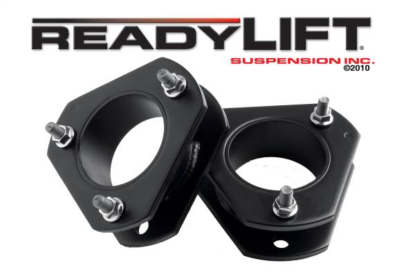 ReadyLift - ReadyLift Front Leveling Kit 3 in. Lift Incl. All Hardware Black Coating Allows Up To 35 in. Tire - 66-2050