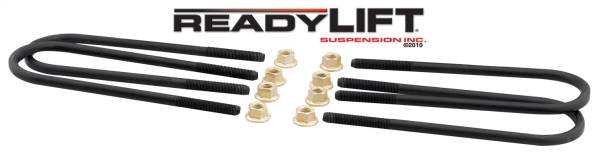 ReadyLift - ReadyLift U-Bolt Kit 4 in. Lift Rear Incl. 4 Rnd M14 365mm Long U-Bolts/8 Crush Nuts For Use w/PN[66-2094] - 67-2094UB