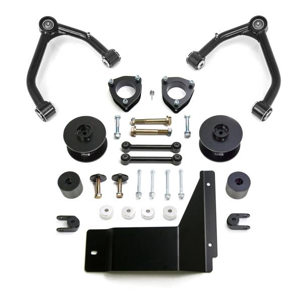 ReadyLift - ReadyLift SST® Lift Kit 4 in. Front/3 in. Rear Lift w/Tubular Upper Control Arms For Vehicles w/OE Aluminum Or Stamped Steel Control Arms - 69-3496