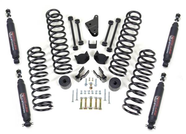 ReadyLift - ReadyLift SST® Lift Kit w/Shocks 4.0 in. Front/3.0 in. Rear Lift Incl. Coil Springs SST3000 Shocks - 69-6401