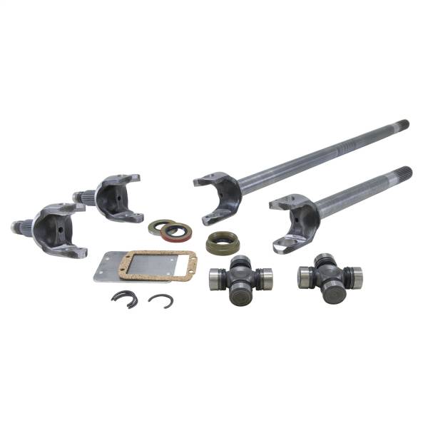 Yukon Gear - Yukon Chromoly Front Axle Kit Dana 44 Both Sides 27/30 Spline 1310 U-Joints - YA W24154