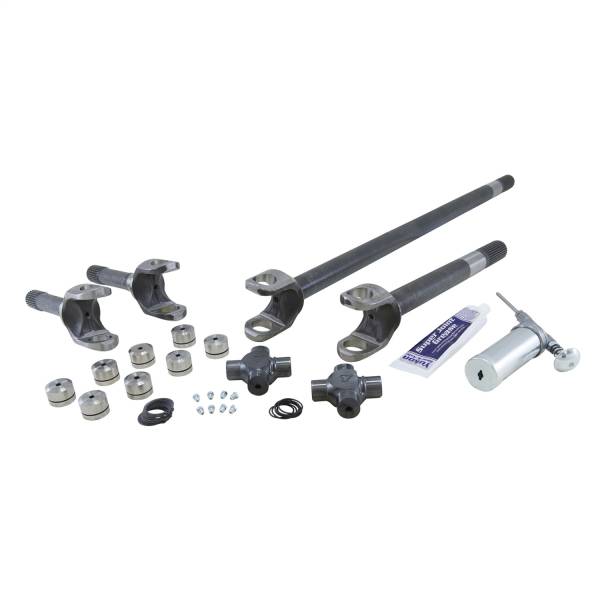 Yukon Gear - Yukon Chromoly Front Axle Kit Dana 30 JK Non-Rubicon 27/32 Spline Super Joint - YA W24166