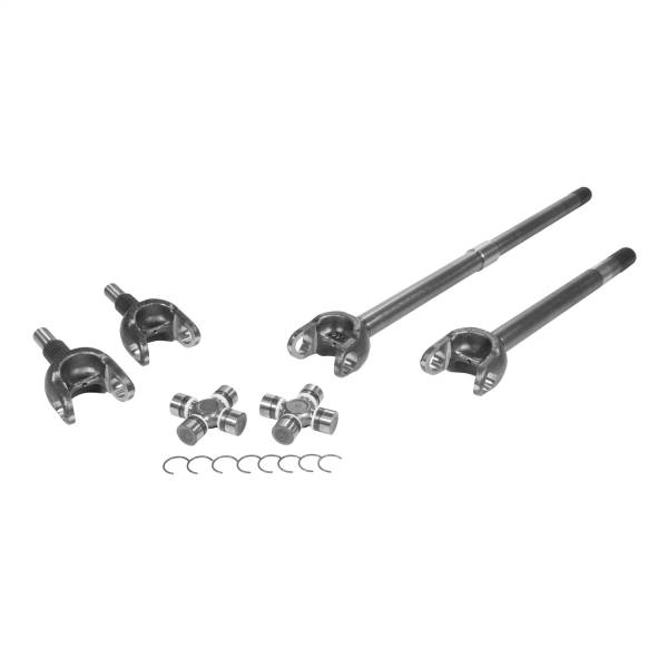 Yukon Gear - Yukon Chromoly Front Axle Kit for JL/JT Rubicon Dana 44 32 Spline w/FAD Delete - YA W24172