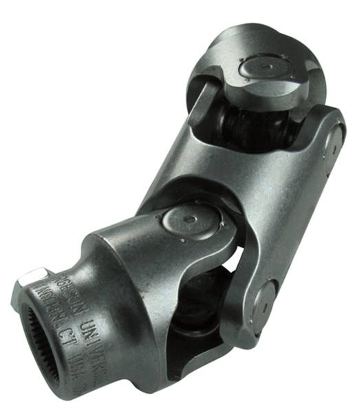 Borgeson - Borgeson Steering Universal Joint Double Steel 9/16-36 X 1in. Smooth Bore - 021268