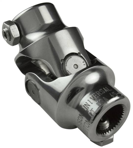 Borgeson - Borgeson Steering U-Joint Polished Stainless 9/16-17 X 3/4 Smooth Bore - 120664