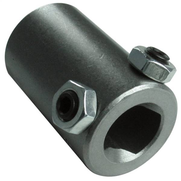 Borgeson - Borgeson Steel Steering Coupler. Fits 3/4in.-Double D X 3/4in.-Double D - 314949