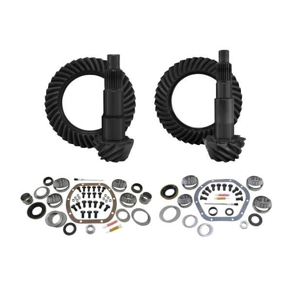 Yukon Gear - Yukon Gear/Install Kit package for Jeep JK non-Rubicon 4.56 ratio - YGK012