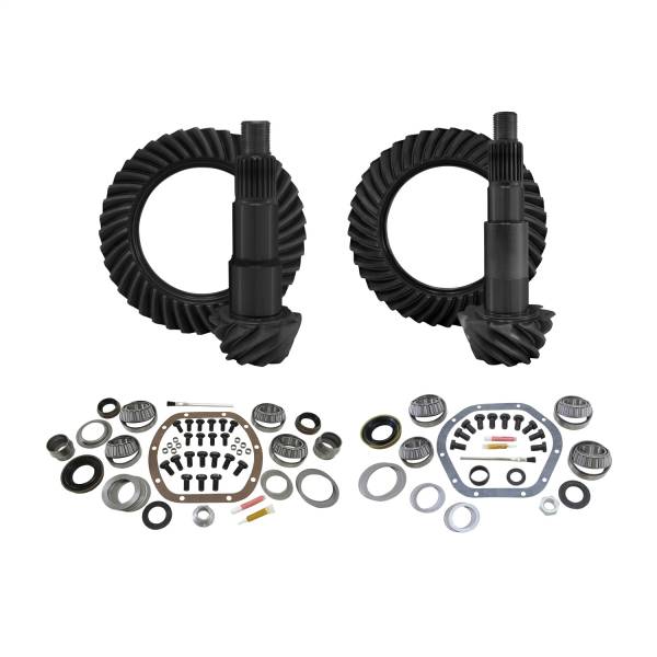 Yukon Gear - Yukon Gear/Install Kit package for Jeep JK non-Rubicon 4.88 ratio. - YGK013