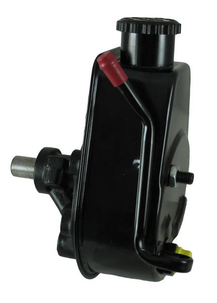 Borgeson - Borgeson P/S Pump 83-90 Jeep Saginaw Self Contained Style Black Reservoir - 800326