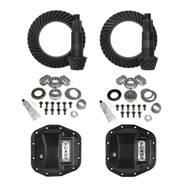 Yukon Gear - Yukon Stage 2 Re-Gear Kit upgrades front and rear diffs incl diff covers - YGK066STG2
