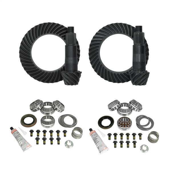 Yukon Gear - Yukon Gear/Kit Package for JL/JT Rubicon D44 Rear/D44 Front 5.38 Gear - YGK070