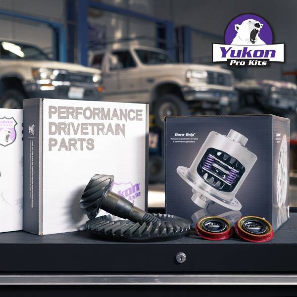 Yukon Gear - Yukon Gear 9.25in. CHY 3.55 Rear Ring/Pinion Install Kit 31spl Posi 1.62in. Axle Bearing - YGK2074