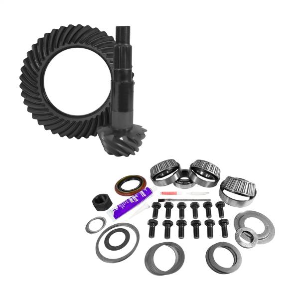 Yukon Gear - Yukon Gear 11.25in. Dana 80 4.88 Rear Ring/Pinion Install Kit 4.125in. OD Head Bearing - YGK2163