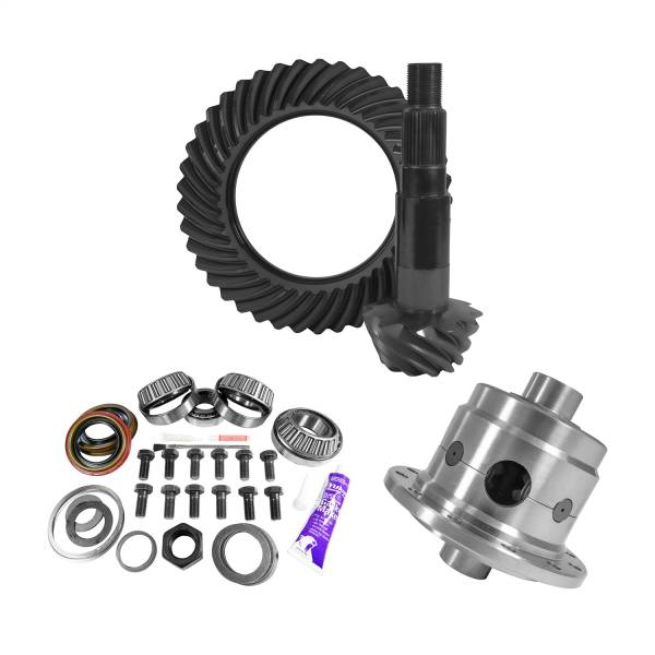 Yukon Gear - Yukon Gear 11.25in. Dana 80 Thin 3.73 Rear Ring/Pinion Install Kit 35 Spl Posi 4.375in. - YGK2180