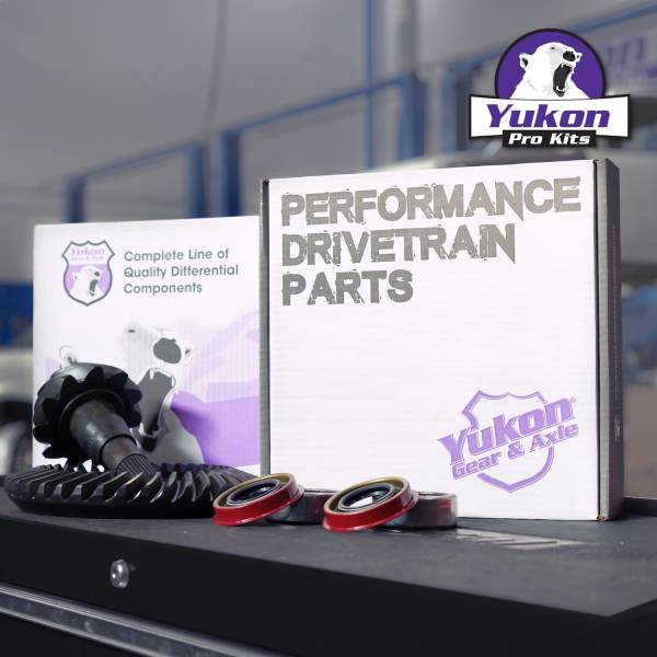 Yukon Gear - Yukon Gear 8.25in. CHY 3.91 Rear Ring/Pinion Install Kit 1.618in. ID Axle Bearings/Seals - YGK2188