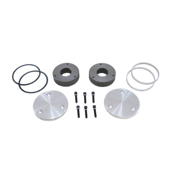 Yukon Gear - Yukon Hardcore Drive Flange Kit Dana 60 35spl Outer Stubs w/Non-Engraved Caps - YHC50006