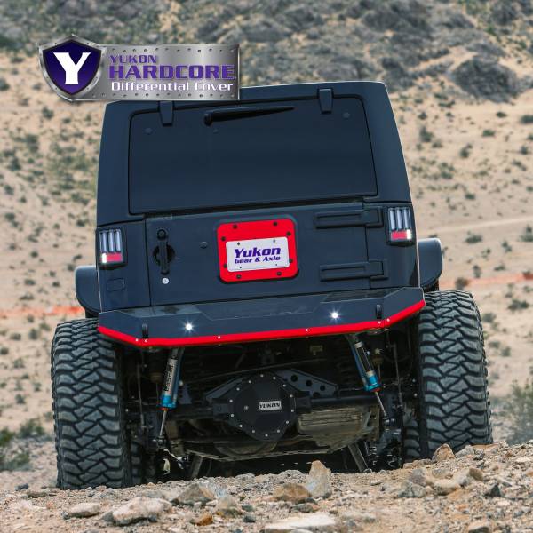 Yukon Gear - Yukon Hardcore Front Nodular Iron Cover for Jeep Wrangler JL Dana 44 Front - YHCC-D44JL-FRONT