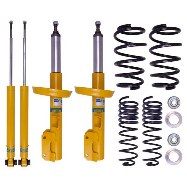 Bilstein - Bilstein B12 2001 Saab 41522 2.3t Sedan Front and Rear Suspension Kit - 46-194381