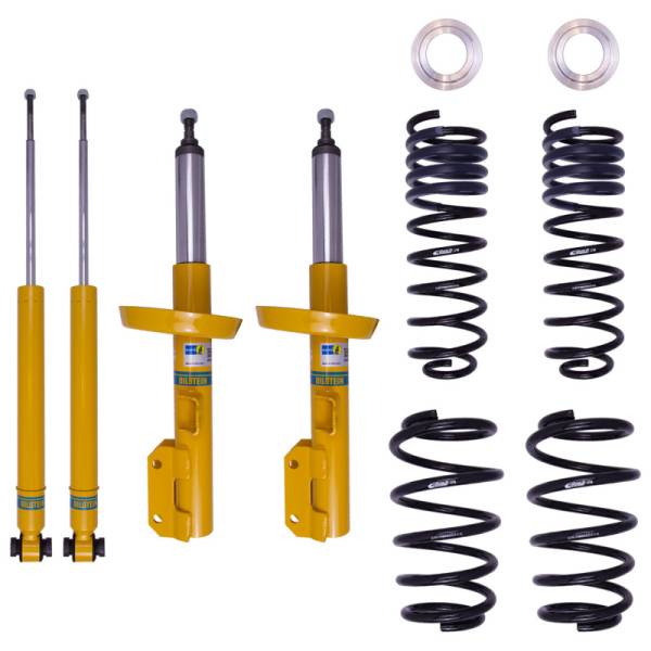 Bilstein - Bilstein B12 2001 Saab 41522 2.3t Wagon Front and Rear Suspension Kit - 46-194404