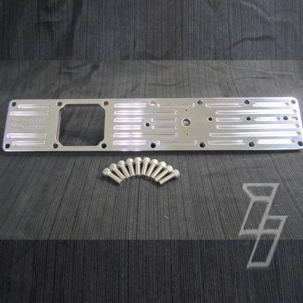 Industrial Injection - Industrial Injection 99-02 Dodge Cummins 5.9L PDM Billet Intake Plate Polished PDM By - PDM-08171