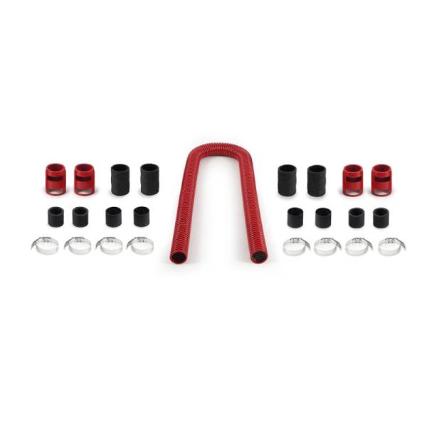 Mishimoto - Mishimoto 48in Flexible Radiator Hose Kit Red - MMAH-U48RD