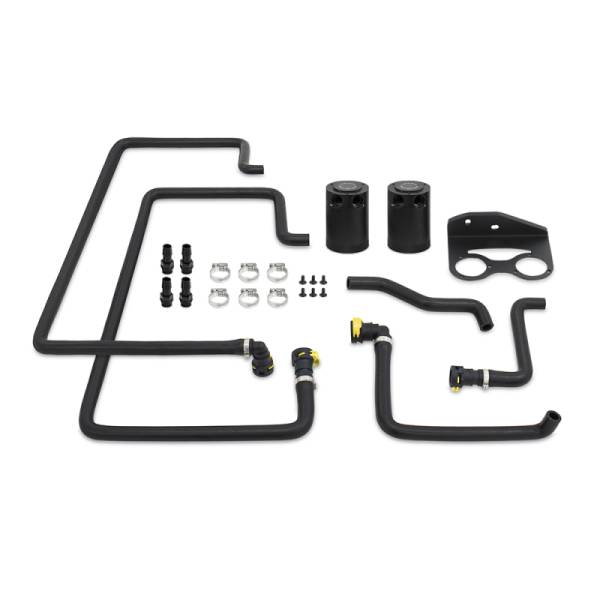 Mishimoto - Mishimoto 18+ Ford F-150 2.7L EcoBoost Baffled Oil Catch Can Kit - Clear - MMBCC-F27T-18SBE