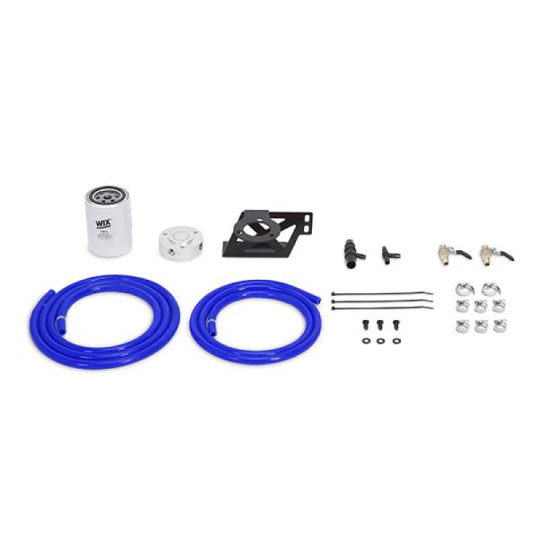 Mishimoto - Mishimoto 08-10 Ford 6.4L Powerstroke Coolant Filtration Kit - Blue - MMCFK-F2D-08BL