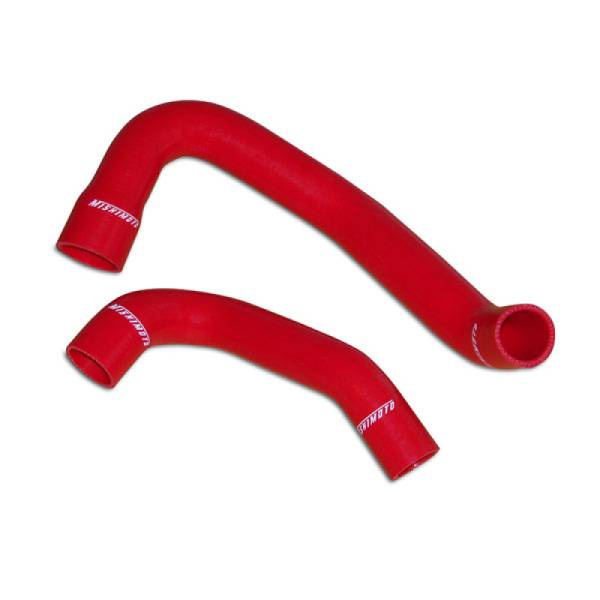 Mishimoto - Mishimoto 97-04 Jeep Wrangler 6cyl Red Silicone Hose Kit - MMHOSE-WR6-97RD