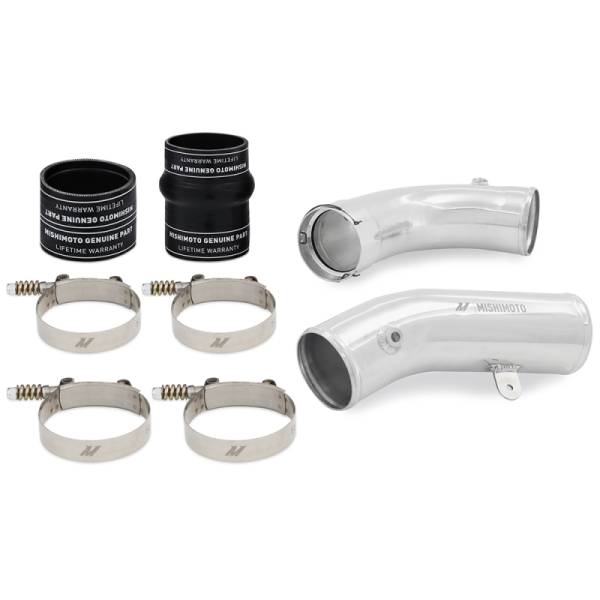 Mishimoto - Mishimoto 17-19 GM 6.6L L5P Cold-Side Pipe and Boot Kit Polished - MMICP-DMAX-17CP