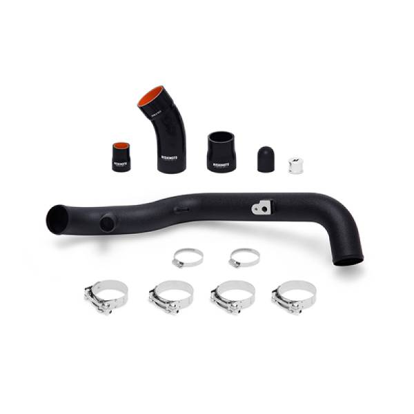 Mishimoto - Mishimoto 2014+ Ford Fiesta ST Cold-Side Intercooler Pipe Kit - Wrinkle Black - MMICP-FIST-14CWBK