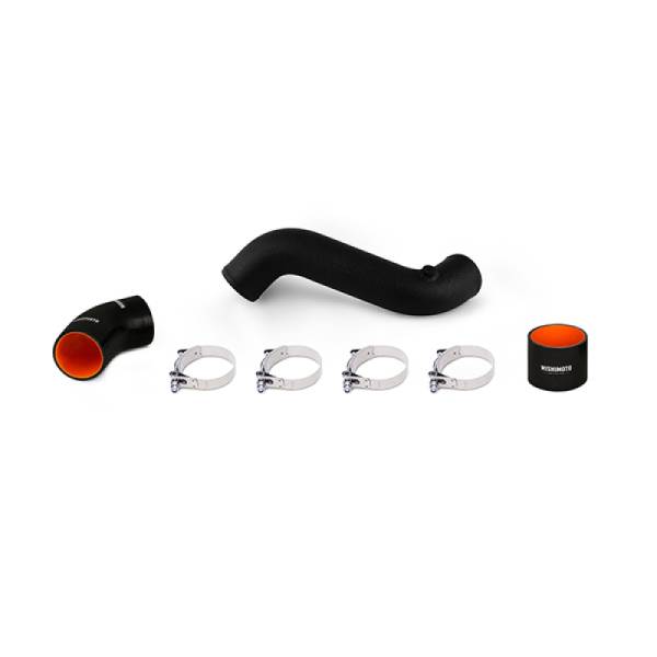 Mishimoto - Mishimoto 2015 Ford Mustang EcoBoost 2.3L Intercooler Cold Side Wrinkle Black Pipe and Boot Kit - MMICP-MUS4-15CWBK