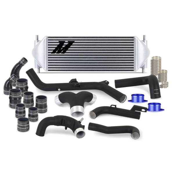 Mishimoto - Mishimoto 21+ Bronco 2.7 Stock Location INT Kit MWBK Pipes SL Cooler - MMINT-BR27-21KBSL