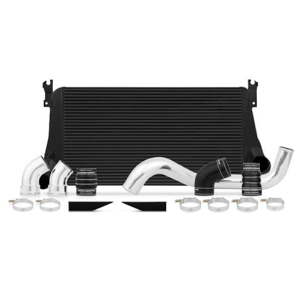 Mishimoto - Mishimoto 06-10 Chevy 6.6L Duramax Intercooler Kit w/ Pipes (Black) - MMINT-DMAX-06KBK