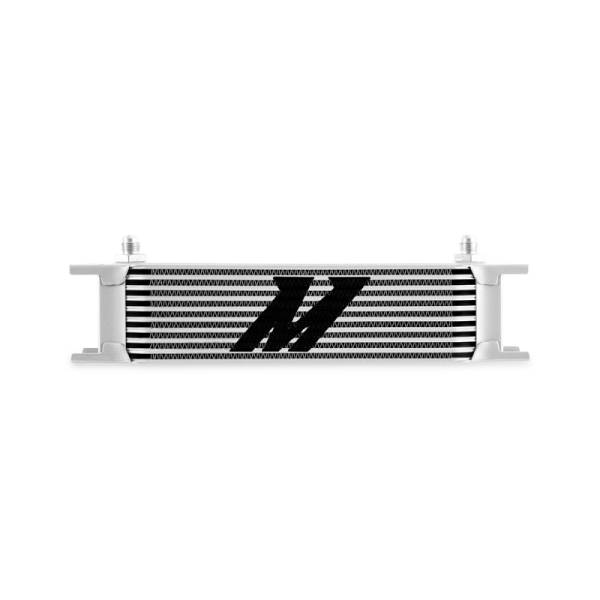 Mishimoto - Mishimoto Universal -6AN 10 Row Oil Cooler - Silver - MMOC-10-6SL