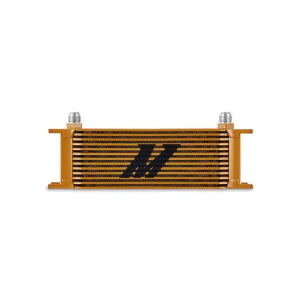 Mishimoto - Mishimoto Universal 13-Row Oil Cooler Gold - MMOC-13GD