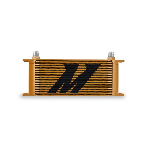 Mishimoto - Mishimoto Universal 16-Row Oil Cooler Gold - MMOC-16GD